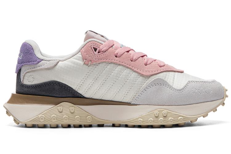 Кроссовки женские Kappa K0D85MM07-027 белые, серые, фиолетовые, розовые, 39 EU