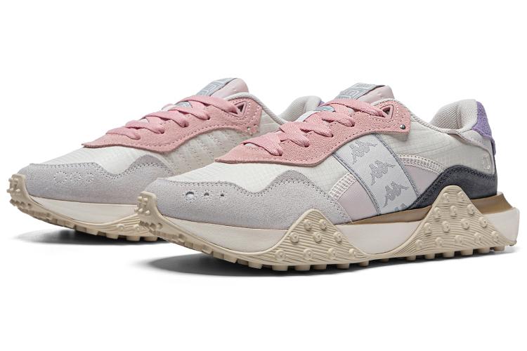 Кроссовки женские Kappa K0D85MM07-027 белые, серые, фиолетовые, розовые, 39 EU