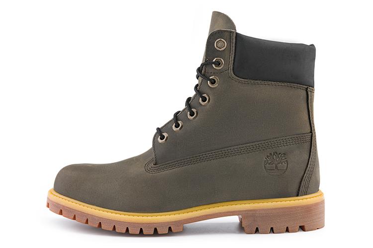 Водонепроницаемые ботинки мужские Timberland Премиум 6 Inch серые