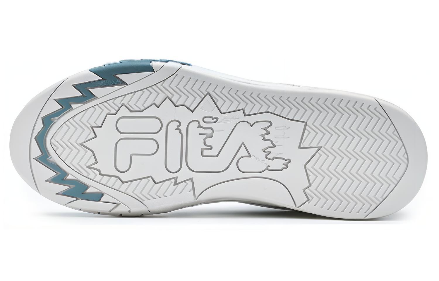 Кеды женские FILA FUSION DESPERADO Outlaw Low Top белые и зелёные, 39 EU