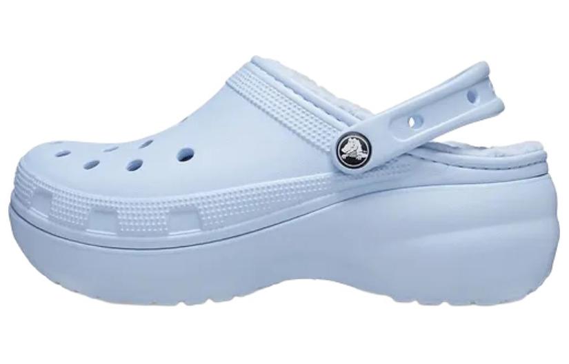 Шлепанцы женские Crocs Beach Clouds Clogs голубые, 36-37 EU