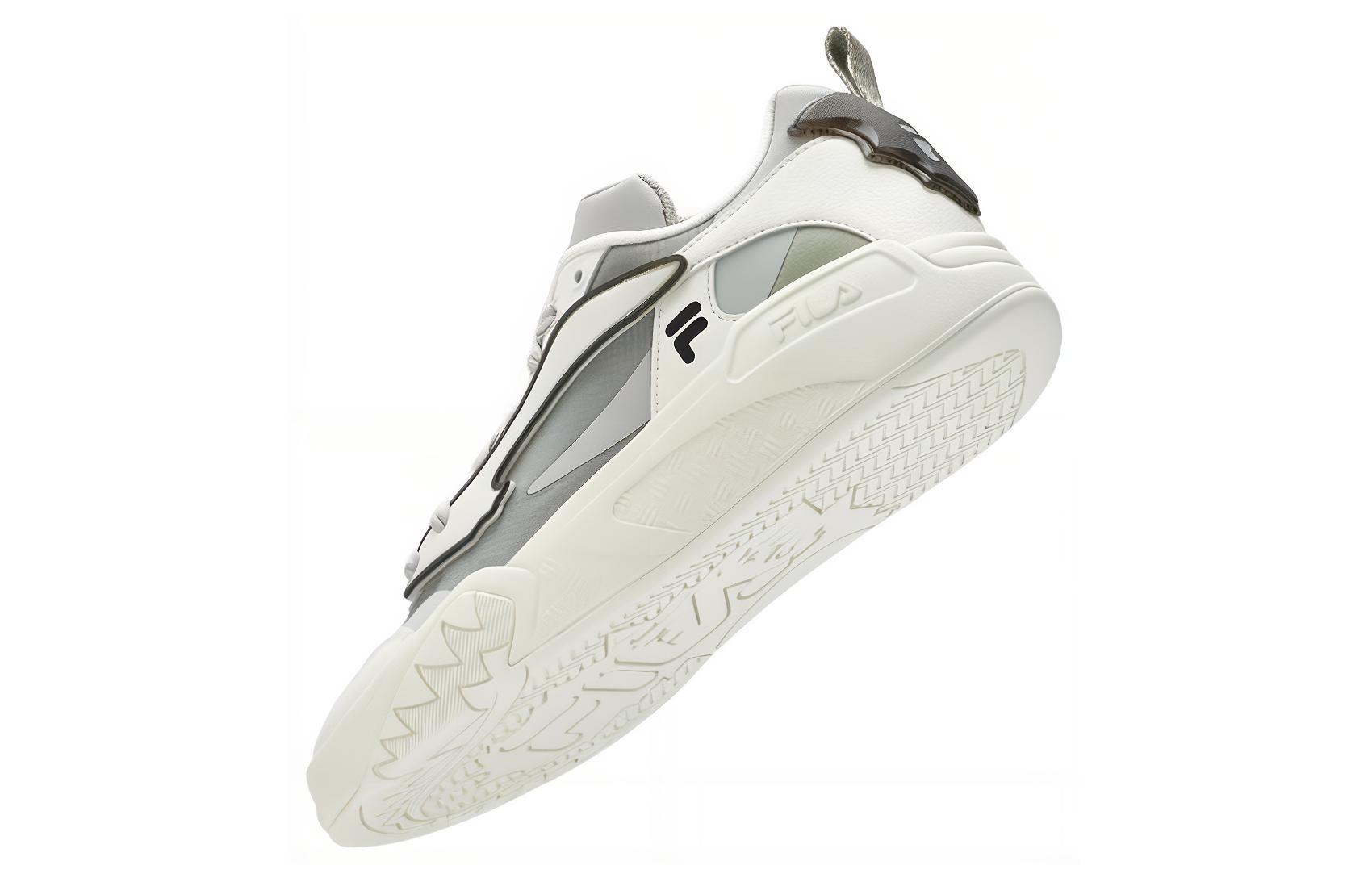 Кроссовки мужские FILA Fusion Desperado Low бело-серые, 42.5 EU