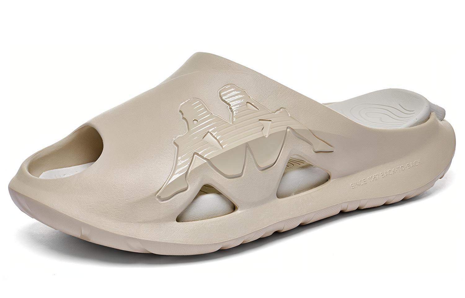 Шлепанцы унисекс Kappa Cool Chip коричневые, 37 EU