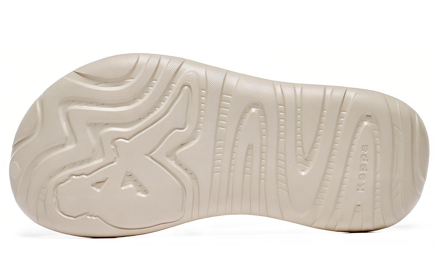 Шлепанцы унисекс Kappa Cool Chip коричневые, 37 EU