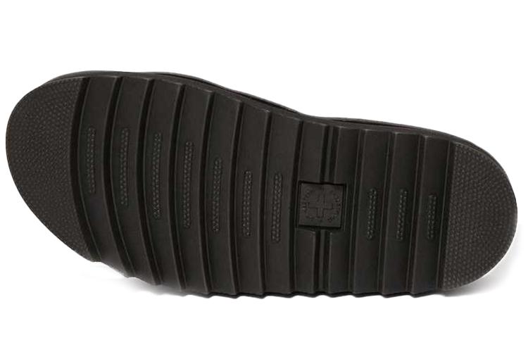 Шлепанцы женские Dr.Martens 25456100 черно-белые, 36 EU