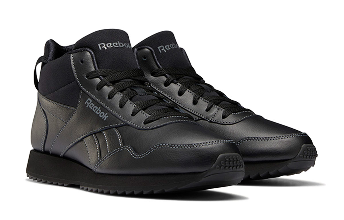 Кроссовки унисекс Reebok Royal Glide Mid черные, 36.5 EU