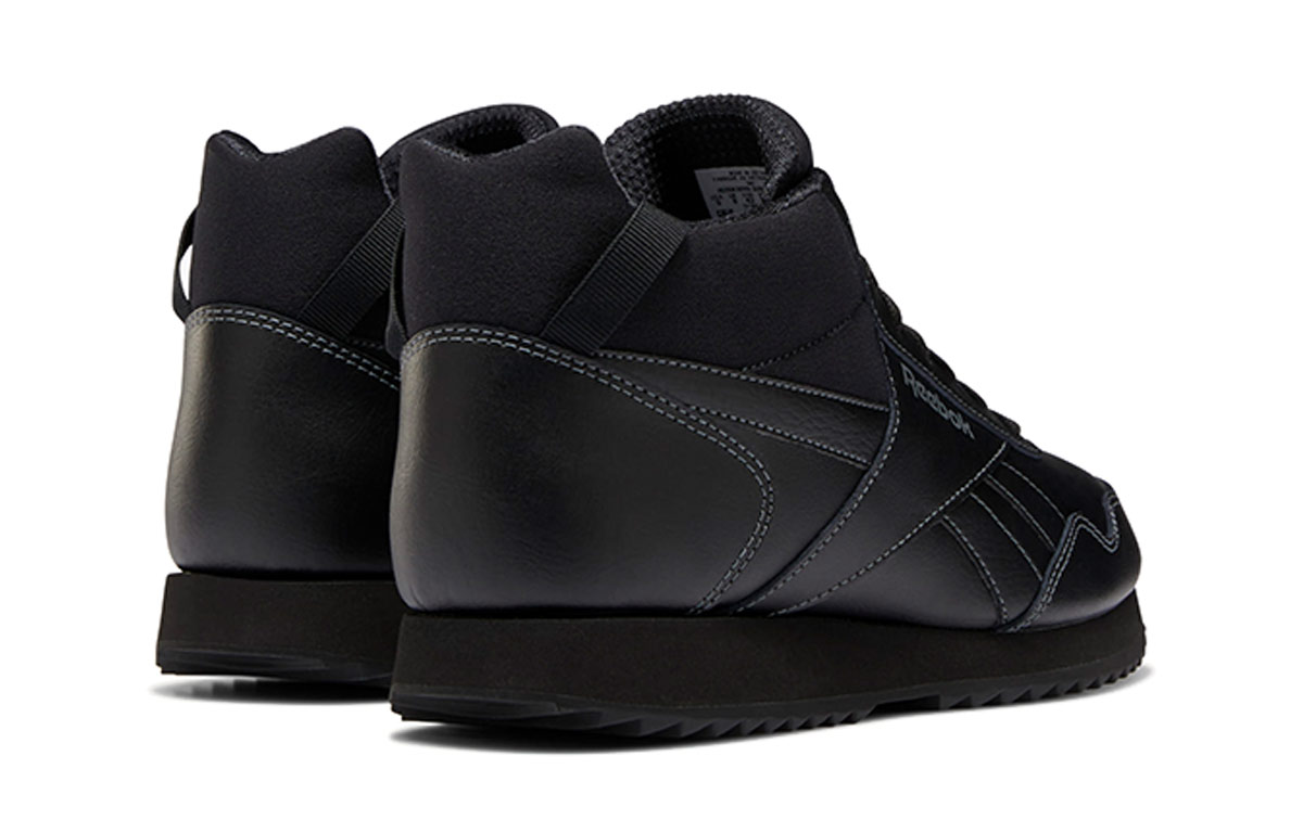 Кроссовки унисекс Reebok Royal Glide Mid черные, 36.5 EU