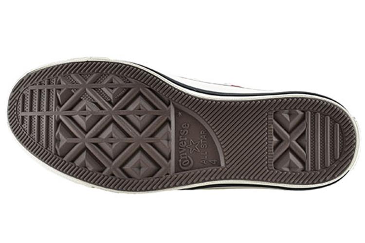 Кеды женские Converse Chuck All Star Fullhearts Ox белые, красные, 36 EU