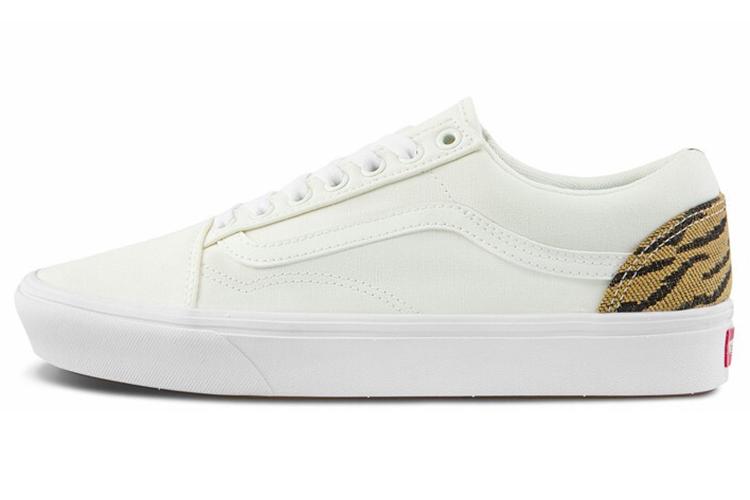 Кеды унисекс Vans ComfyCush Old Skool Le Tigre белые, 36 EU