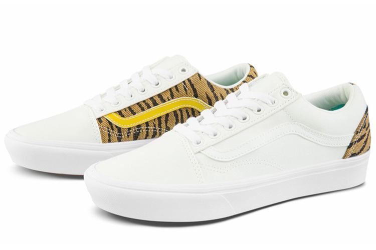 Кеды унисекс Vans ComfyCush Old Skool Le Tigre белые, 36 EU