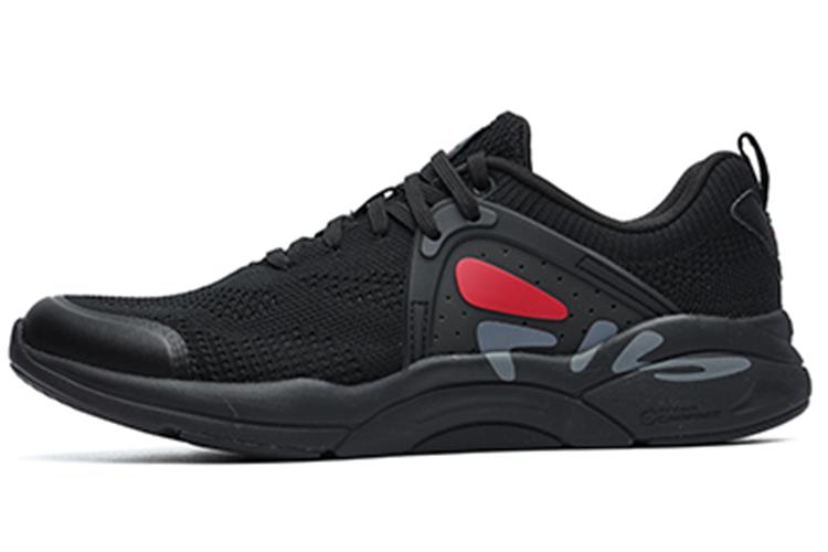 Кроссовки женские FILA A12W142114FBA черные/красные, 37.5 EU