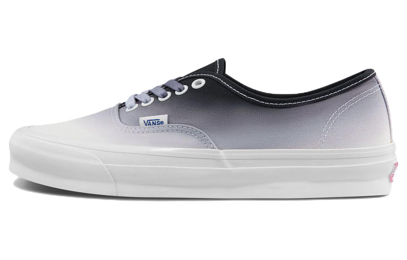 Кроссовки унисекс Vans Authentic LX Dip Dye черные, белые, 36 EU