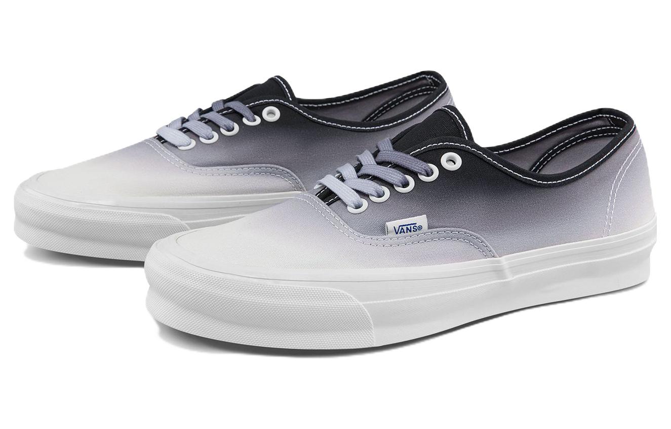 Кроссовки унисекс Vans Authentic LX Dip Dye черные, белые, 36 EU