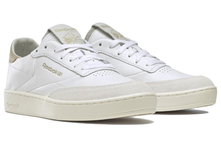 Кроссовки унисекс Reebok Club C Clean белые, 41 EU
