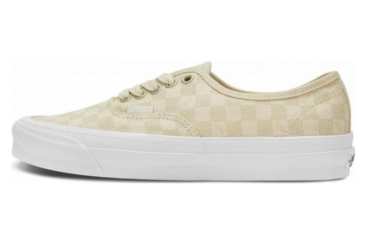Спортивные кеды унисекс Vans Vault Og Authentic Lx Checkerboard vintage cream