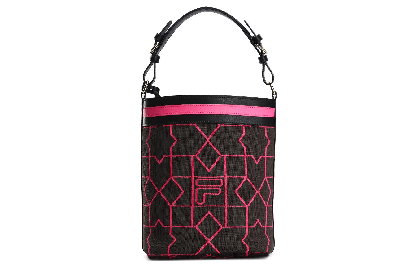 Сумка женская FILA F13W234161FDY темно-серая/розовая