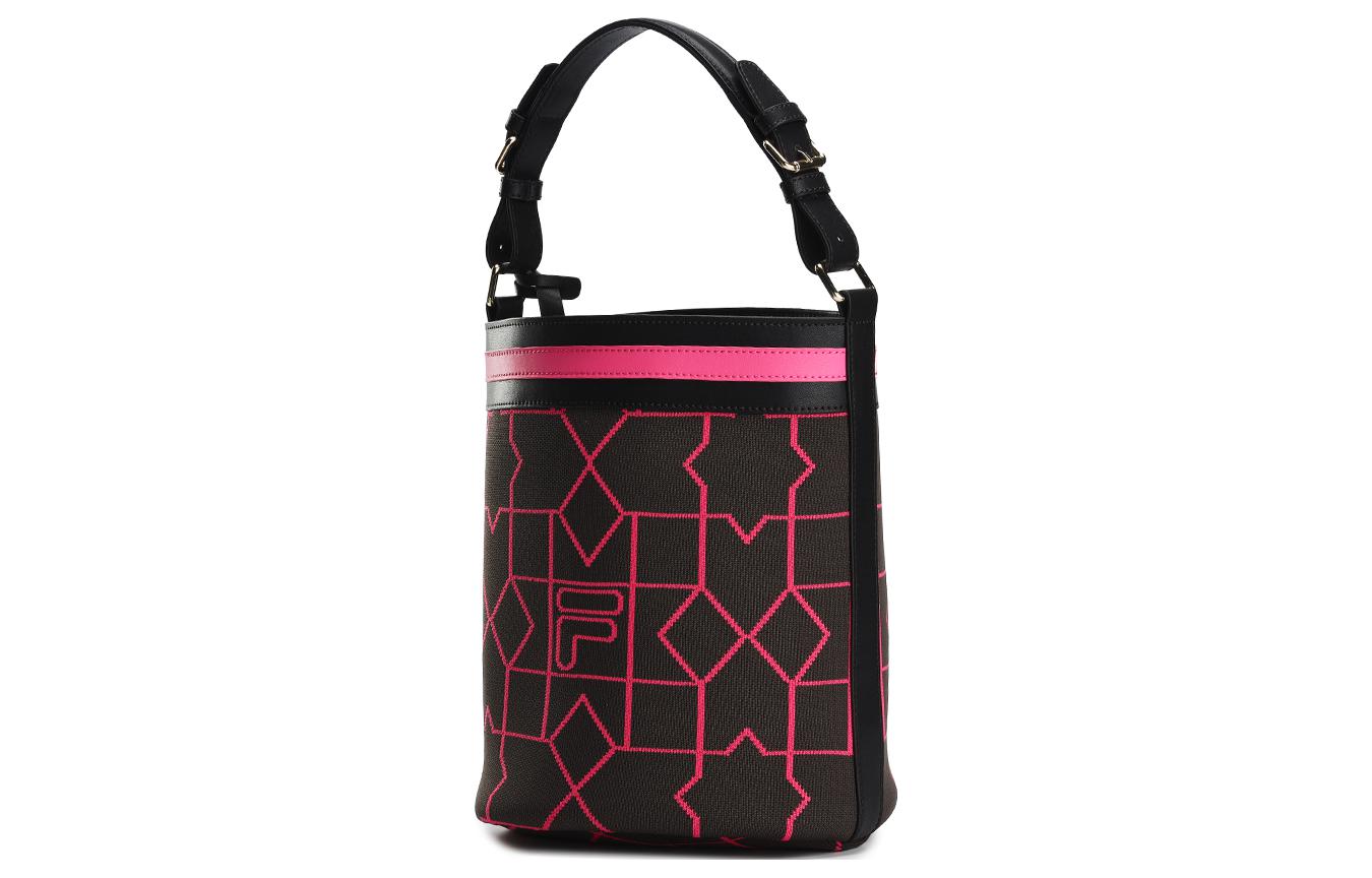 Сумка женская FILA F13W234161FDY темно-серая/розовая