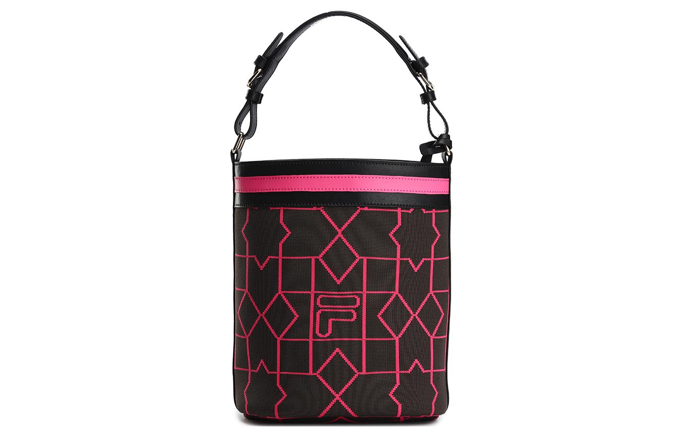 Сумка женская FILA F13W234161FDY темно-серая/розовая