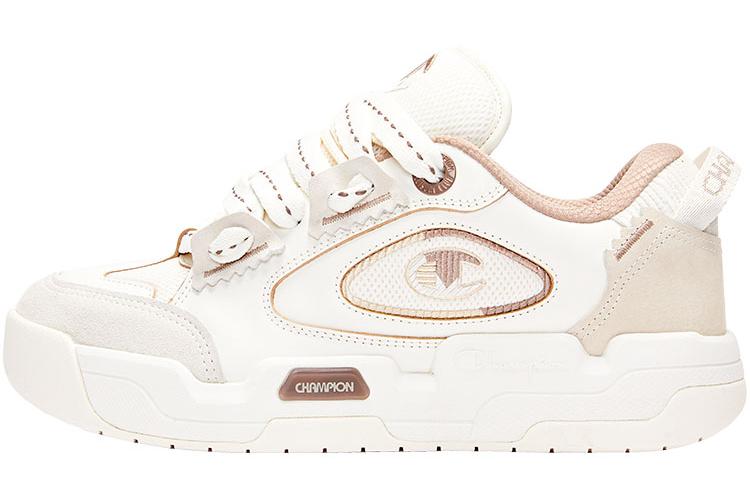 Кеды мужские Champion U3AFCTM09D1 белые бархатно-коричневые