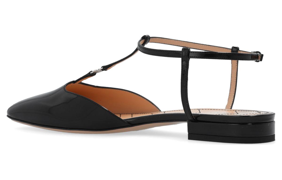 Туфли женские GUCCI 754136 BNC00 1000 черные, 35.5 EU