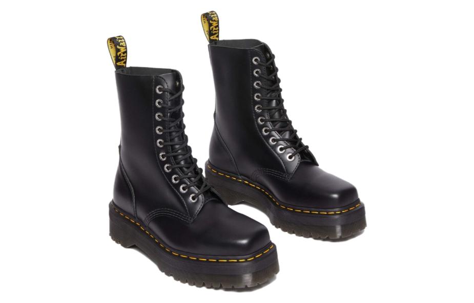 Ботинки женские Dr. Martens 1490 Quad Squared черные, 38 EU