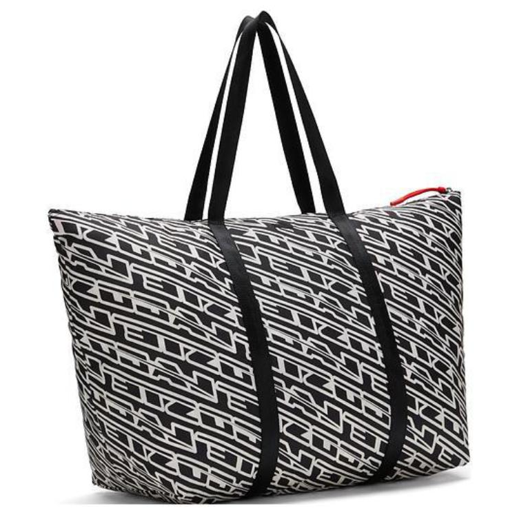 Сумка женская LACOSTE NF4203VAM10 черная/слоновая кость, One Size EU