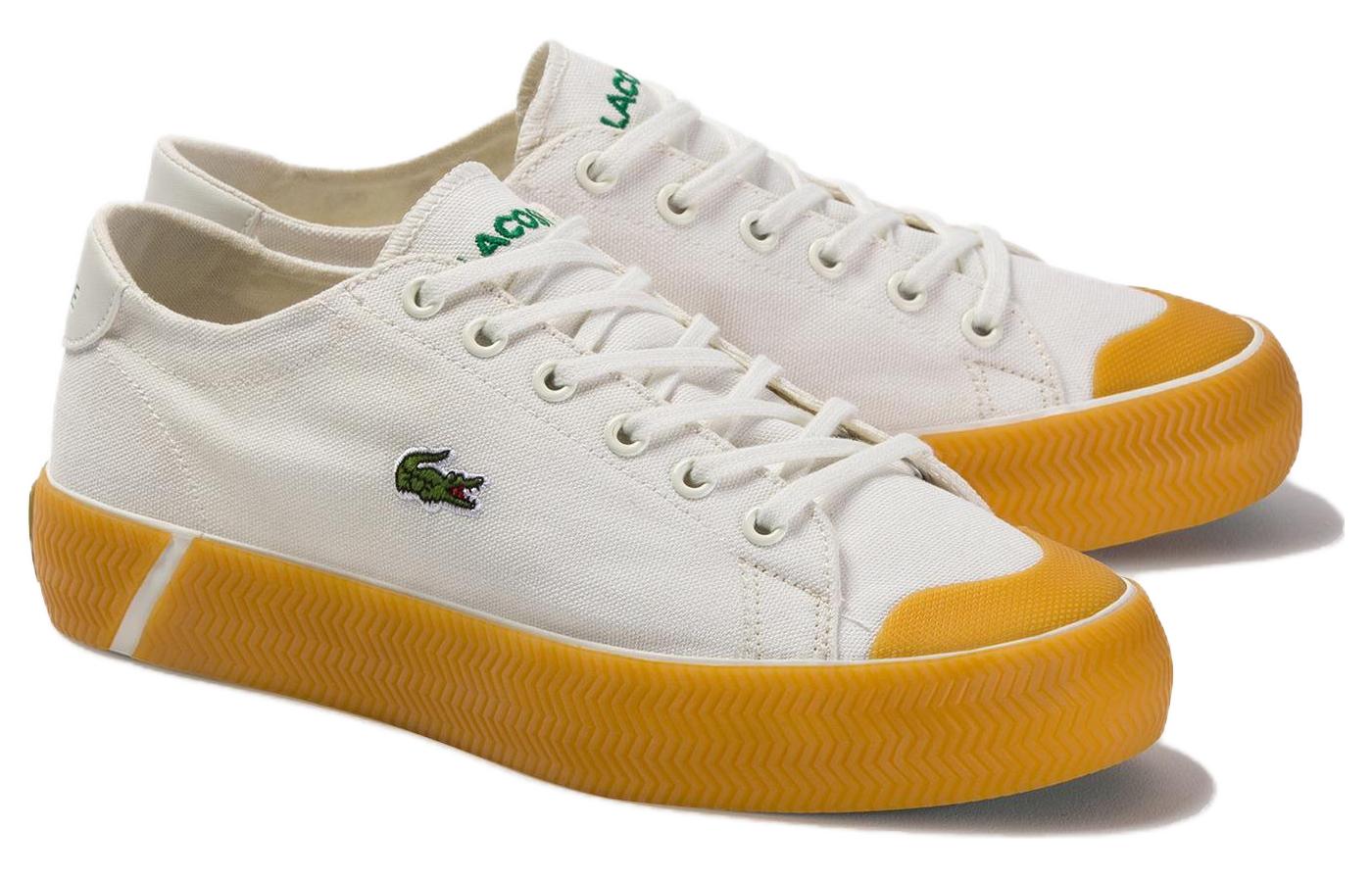 Кеды женские LACOSTE Gripshot Low-Top бежевые, 36 EU