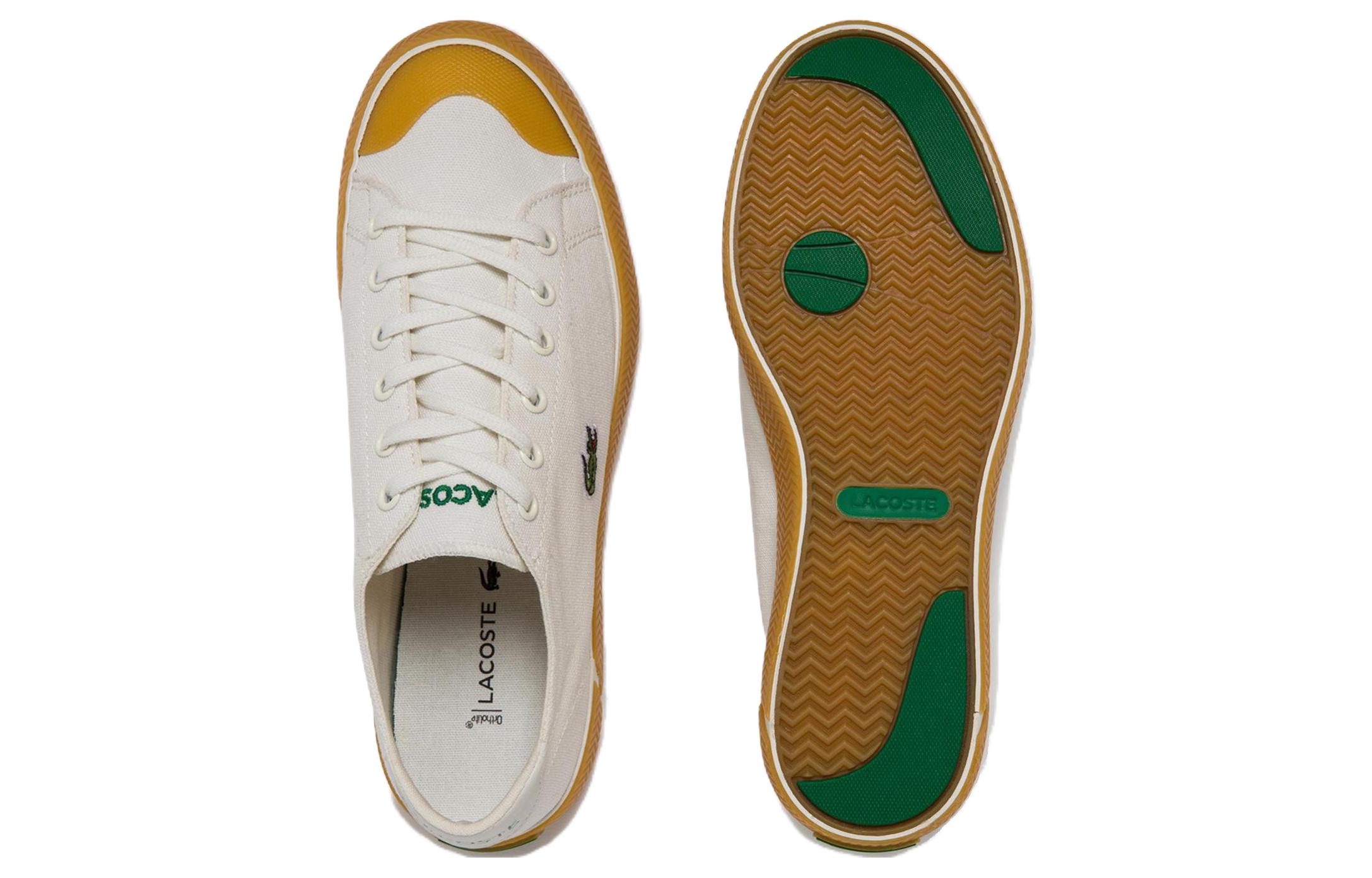 Кеды женские LACOSTE Gripshot Low-Top бежевые, 36 EU