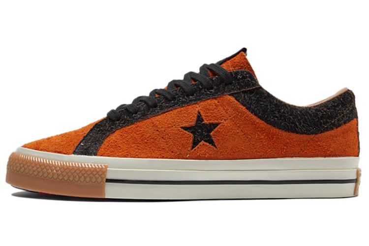 Кеды унисекс Converse One Star Retro Casual оранжевые, 36 EU