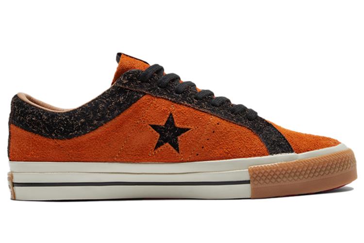 Кеды унисекс Converse One Star Retro Casual оранжевые, 36 EU