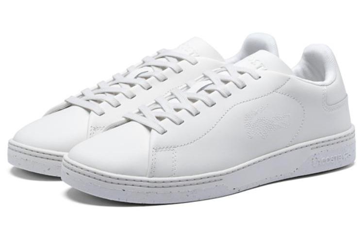 Кроссовки мужские LACOSTE Low top Skateboard Shoes ecru, 41 EU