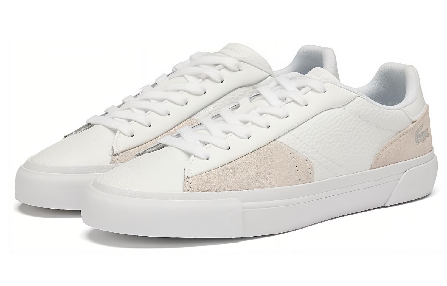 Кеды женские LACOSTE 44SFA0021-21G розово-бежевые, 38 EU