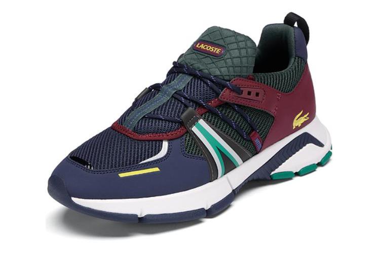 Кроссовки мужские LACOSTE 44SMA0114-2S3 черно-синие, 39.5 EU