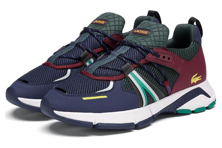 Кроссовки мужские LACOSTE 44SMA0114-2S3 черно-синие, 39.5 EU