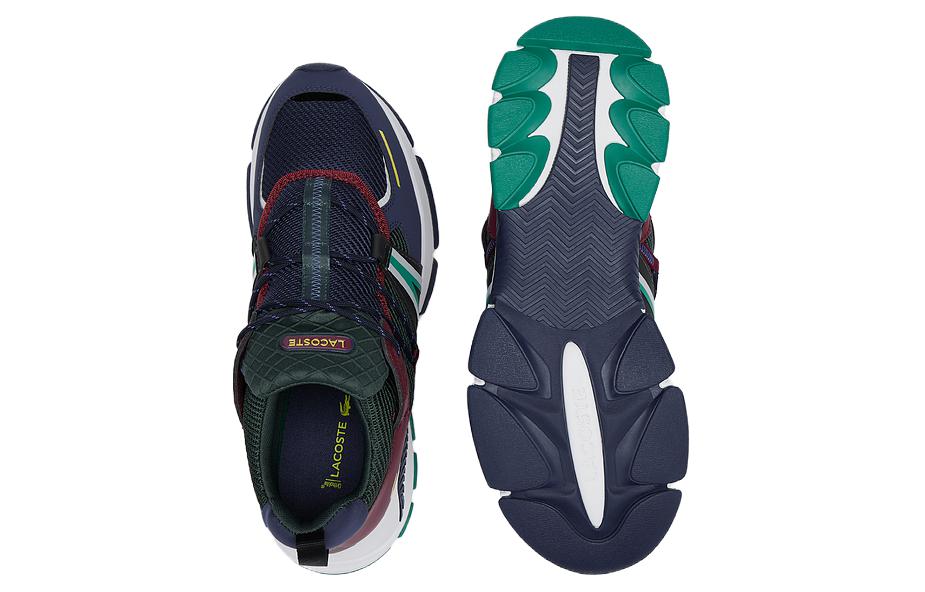 Кроссовки мужские LACOSTE 44SMA0114-2S3 черно-синие, 39.5 EU