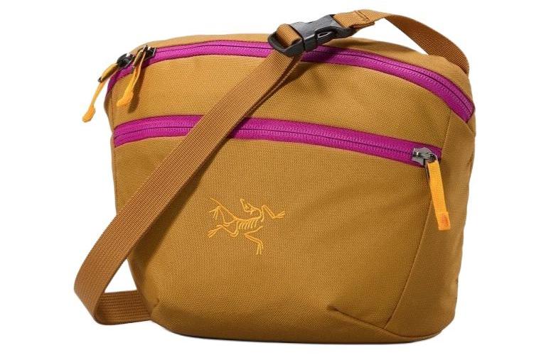 Сумка унисекс Arcteryx 2L Crossbody коричневая