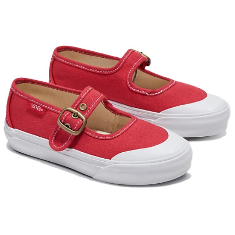 Туфли женские Vans Mary Jane Canvas красные, 38 EU