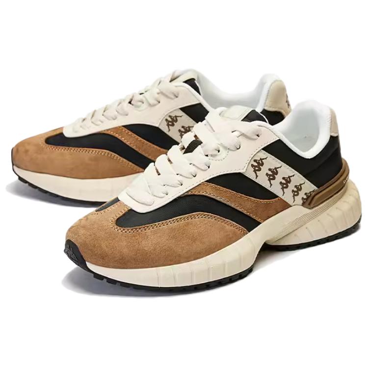 Кроссовки унисекс Kappa K0EW5MM33-6512 кофейно-черные, 37 EU