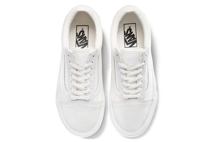 Кеды унисекс Vans Old Skool Woven Check marshmallow, 40 EU