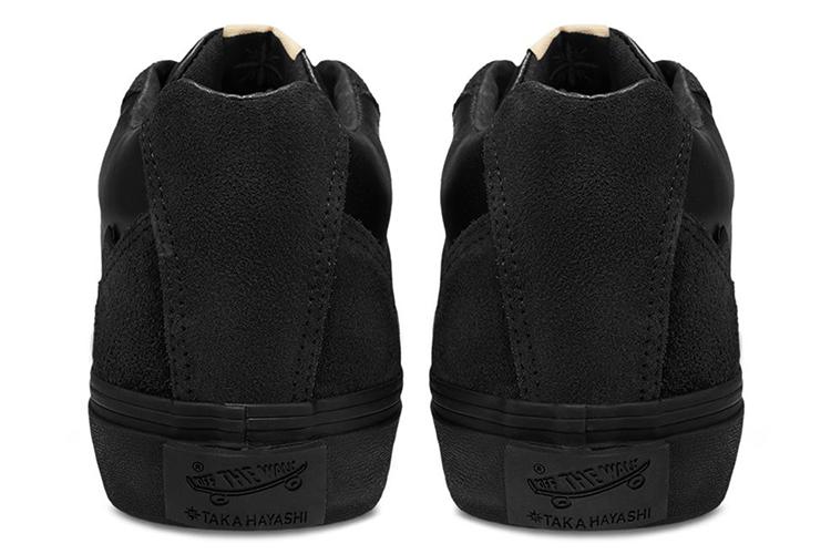 Кроссовки унисекс Vans Taka Hayashi X Style 98 LX черные, 35 EU