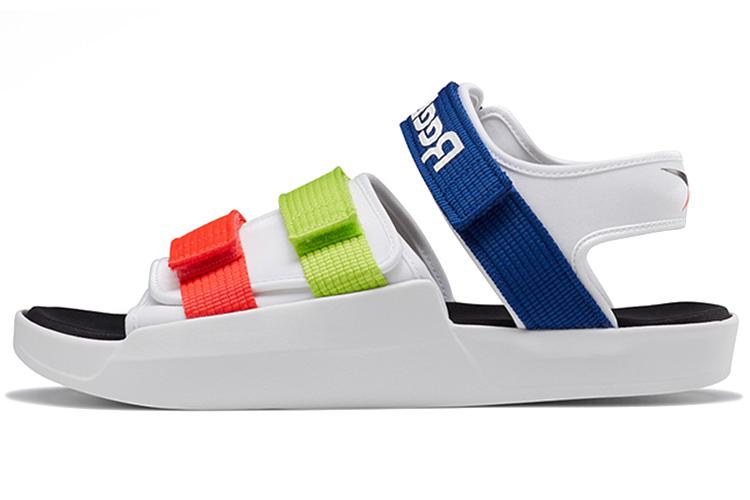 Сандалии Reebok Classic Style Sandal белые, синие, зеленые