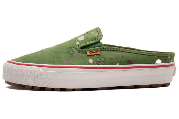 Мюли унисекс Vans Og Mule LX Circle V Splatter Green, 43 EU