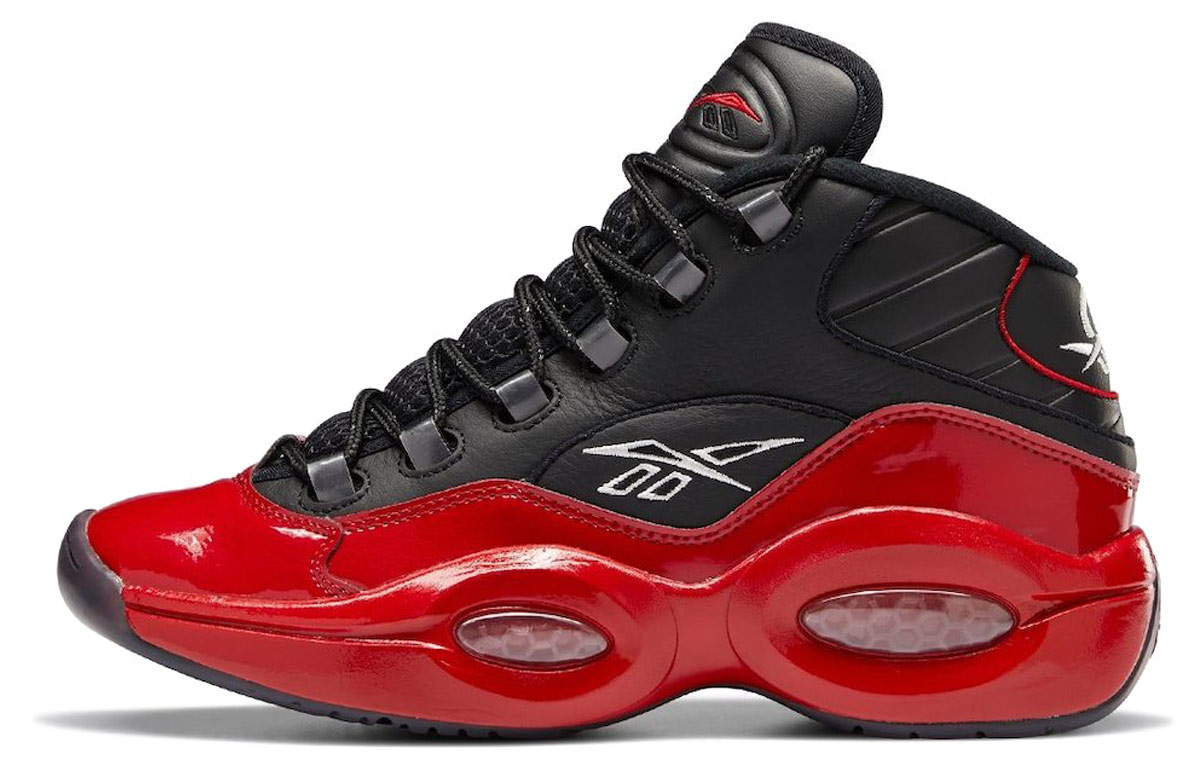 Кроссовки унисекс Reebok Question Mid 76ers bred, 41 EU