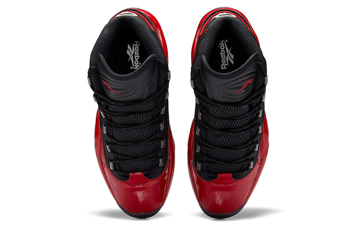 Кроссовки унисекс Reebok Question Mid 76ers bred, 41 EU