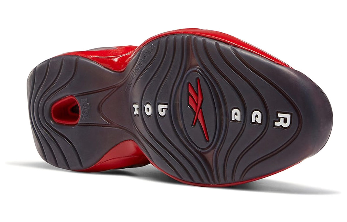 Кроссовки унисекс Reebok Question Mid 76ers bred, 41 EU