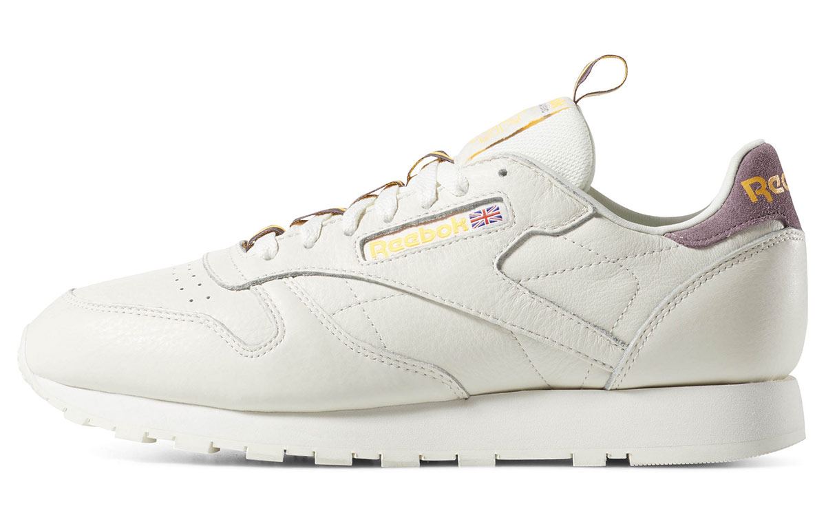 Кроссовки мужские Reebok Classic Leather Vintage, chalk orchid, 42.5 EU