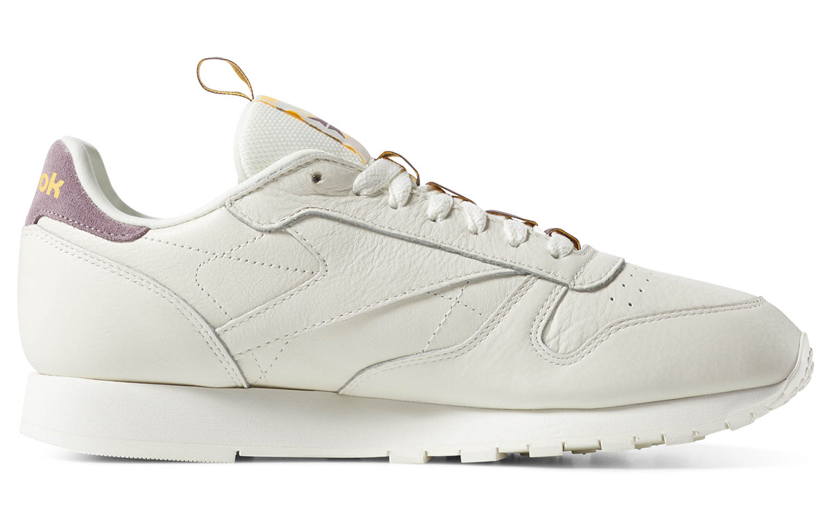 Кроссовки мужские Reebok Classic Leather Vintage, chalk orchid, 42.5 EU