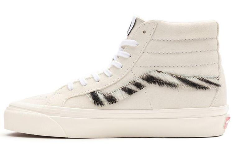 Кеды унисекс Vans SK8-Hi 38 DX Anaheim Factory белые