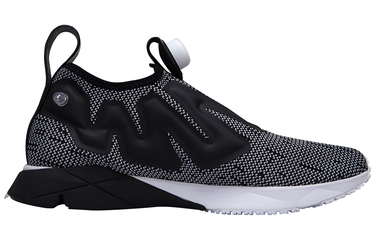 Кроссовки унисекс Reebok Pump Supreme Ultraknit черные, 36 EU