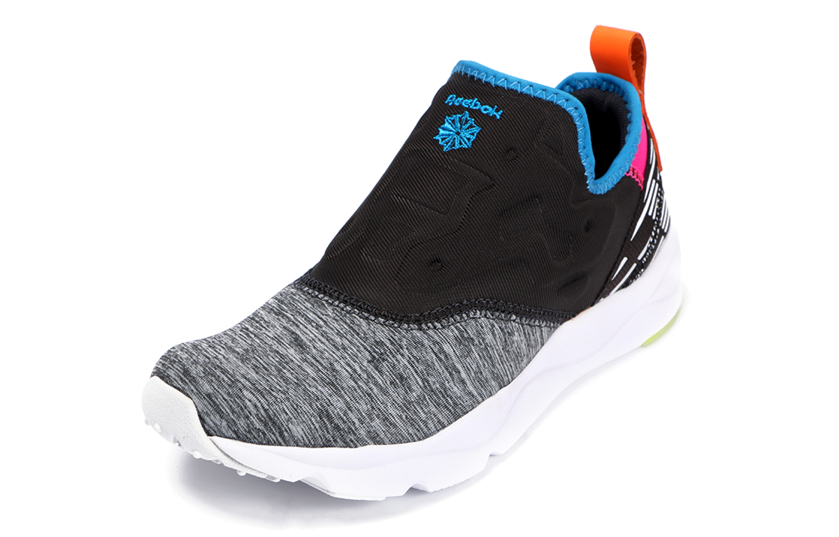 Кроссовки женские Reebok FuryLite Slip On Lux, coal, 36 EU